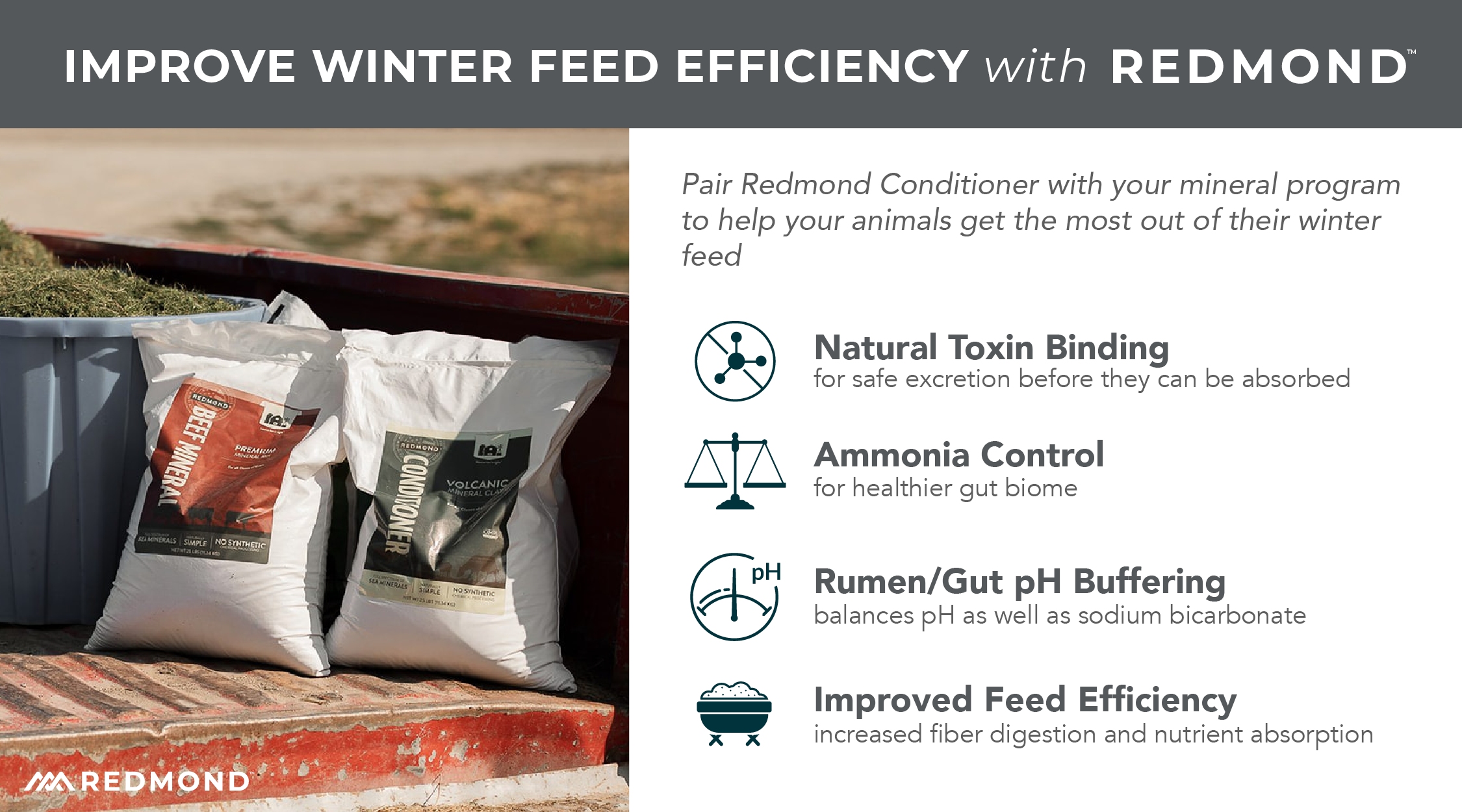 How to improve winter feed efficiency